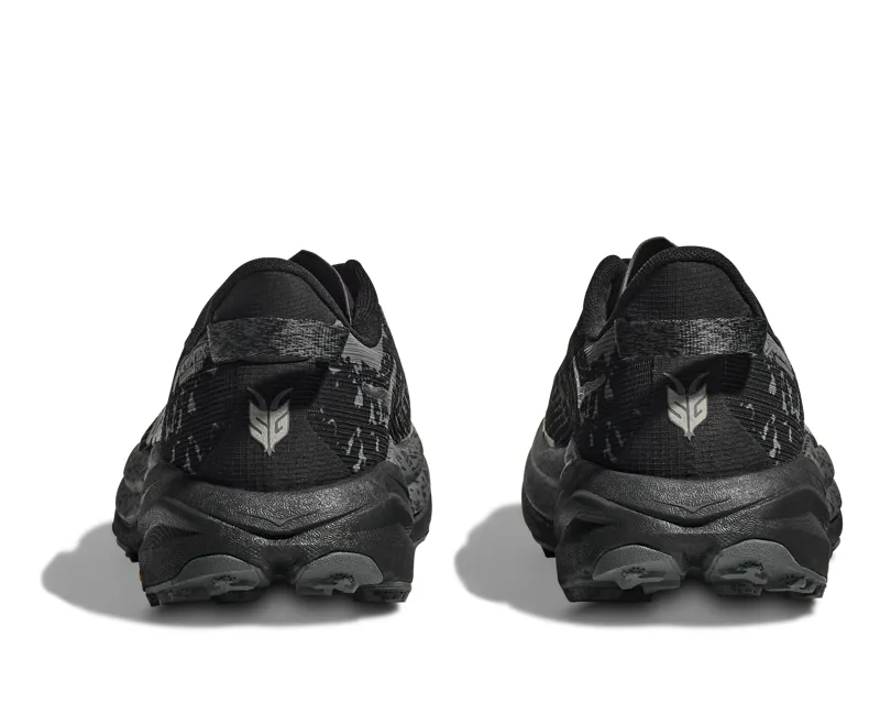 Hoka Speedgoat 6 GTX Womens Trail Running Shoes Black Outer Orbit -4