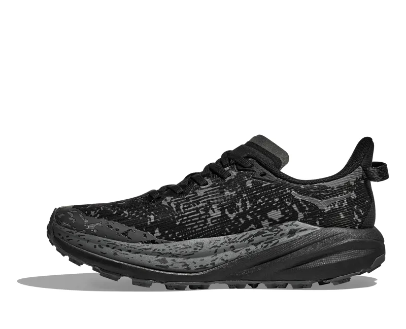 Hoka Speedgoat 6 WIDE D GTX Womens Trail Running Shoes Black Outer Orbit -7
