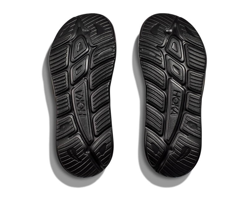 Ora Athletic Slide Black White-6