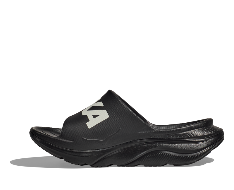 Ora Athletic Slide Black White-7