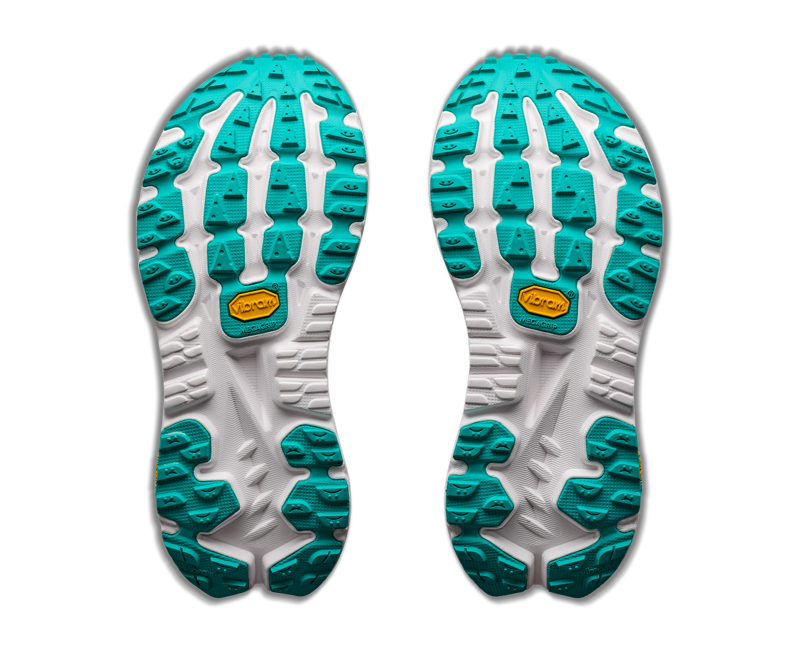 HOKA Mafate X Women's Trail Running Shoes - Black Neon Dragonfruit-6