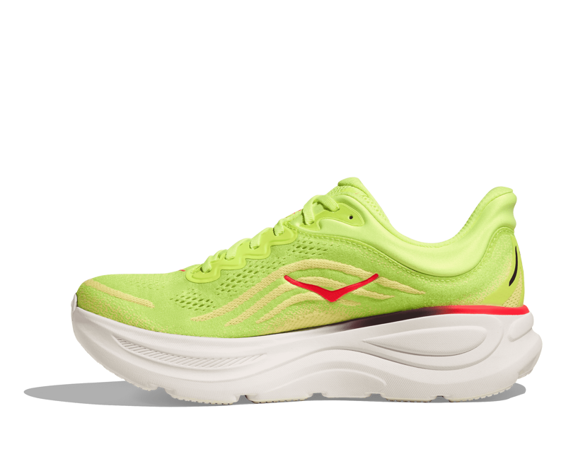 Hoka Bondi 9 Men's Everyday Running Shoes - Neon Yuzu Sunlight-2