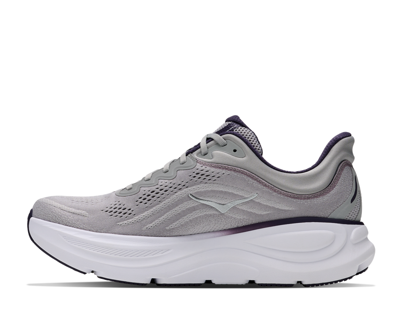 HOKA Bondi 9 Men's Running Shoes -Stellar Grey Squid Ink-2