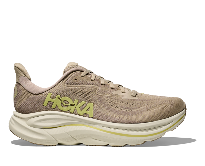 Hoka Clifton 10 Men's Neutral Running Shoes Raw Linen Stone