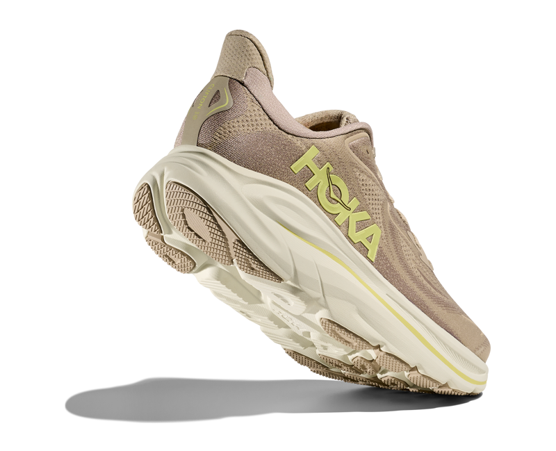 Hoka Clifton 10 Men's Neutral Running Shoes Raw Linen Stone-4