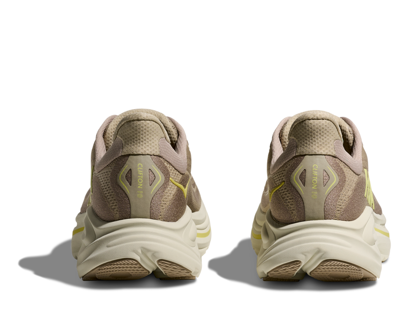 Hoka Clifton 10 Men's Neutral Running Shoes Raw Linen Stone-5