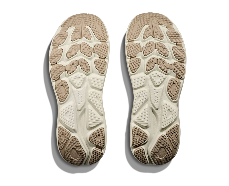 Hoka Clifton 10 Men's Neutral Running Shoes Raw Linen Stone-7