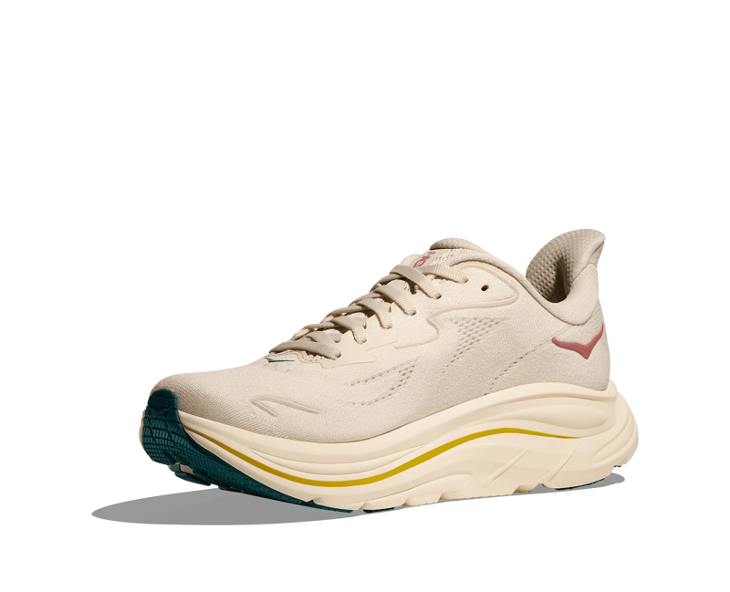 Hoka Clifton 10 Women's Neutral Running Shoes - Birch Alabaster-2
