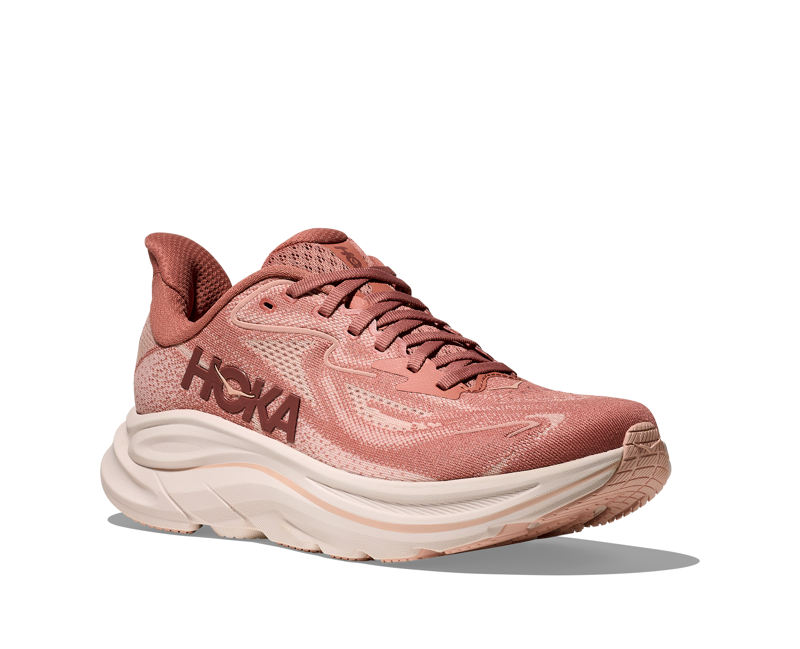 Hoka Clifton 10 Women's Neutral Running Shoes Blush Rose Latte-1