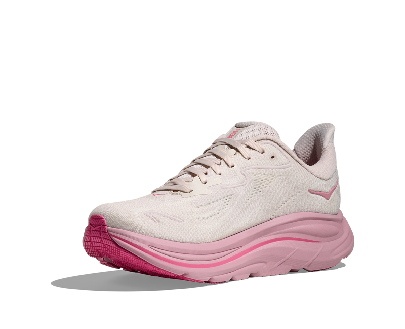 Hoka Clifton 10 Women's Neutral Running Shoes Rose Cream Dried Rose-3