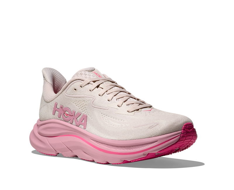 Hoka Clifton 10 Women's Neutral Running Shoes Rose Cream Dried Rose-1