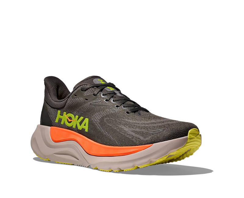 Hoka Arahi 8 Men's Supportive Running Shoes - Asphalt Gravel-1