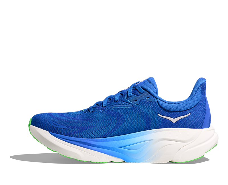 Hoka Arahi 8 Men's Supportive Running Shoes -Cobalt Blue Neon Green-2