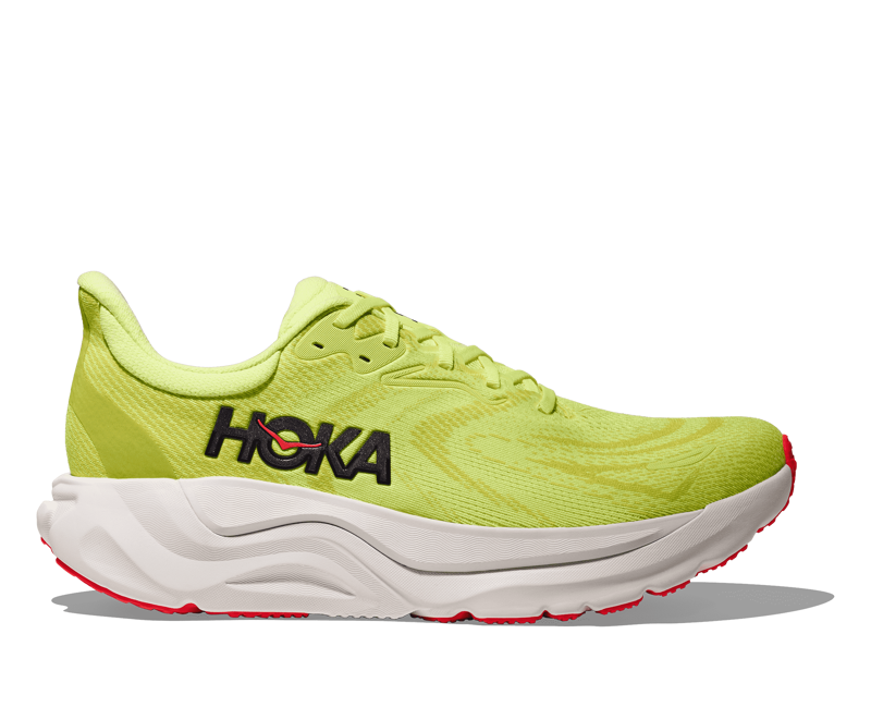 Hoka Arahi 8 Men's Supportive Running Shoes - Neon Yuzu Neon Flame