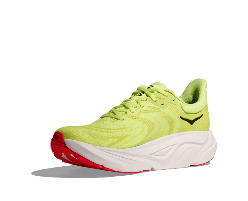 Hoka Arahi 8 Men's Supportive Running Shoes - Neon Yuzu Neon Flame-3