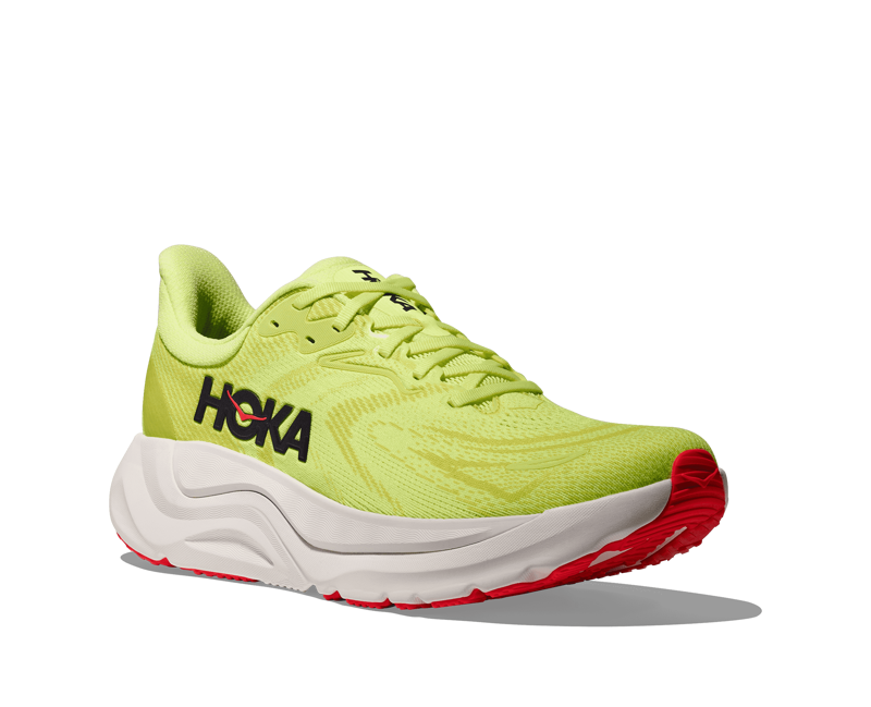 Hoka Arahi 8 WIDE Men's Supportive Running Shoes - Neon Yuzu Neon Flame-1
