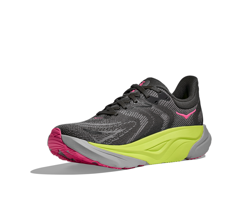 Hoka Arahi 8 Women's Supportive Shoe Charcoal Grey Grey Skies-2
