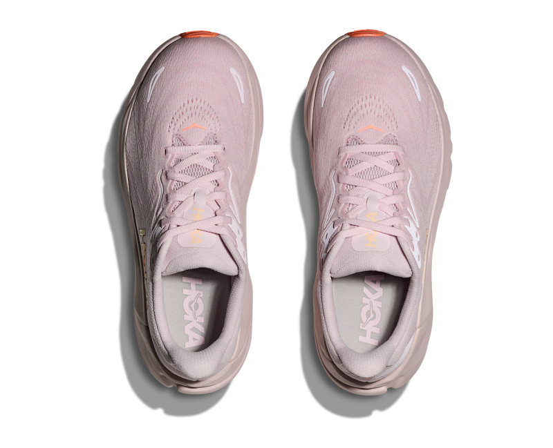 Hoka Arahi 8 Womne's Supportive Running Shoes - Lilac Cream Neon Cantaloupe-6