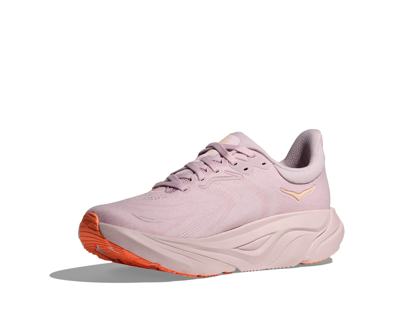 Hoka Arahi 8 Womne's Supportive Running Shoes - Lilac Cream Neon Cantaloupe-3