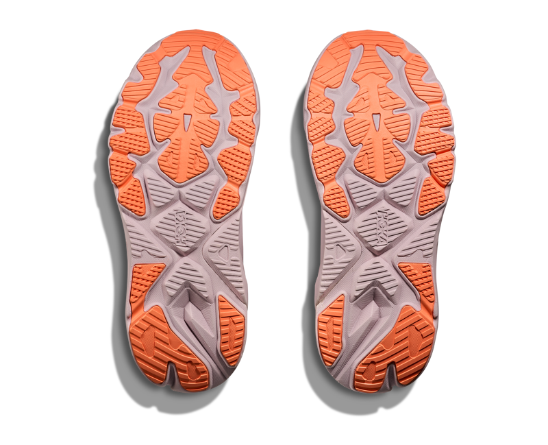 Hoka Arahi 8 Womne's Supportive Running Shoes - Lilac Cream Neon Cantaloupe-5