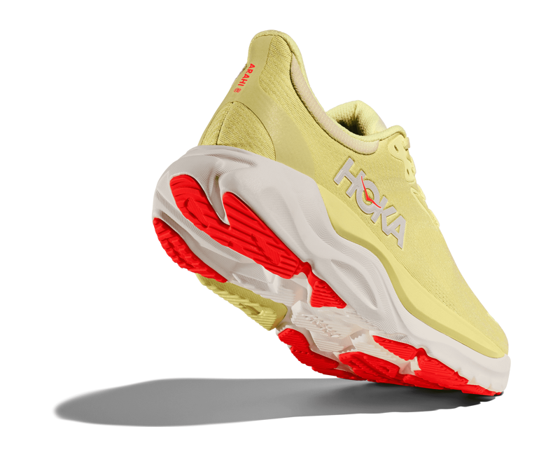 Hoka Arahi 8 Women's Supportive Running Shoes - Sunlight Neon Yuzu-6