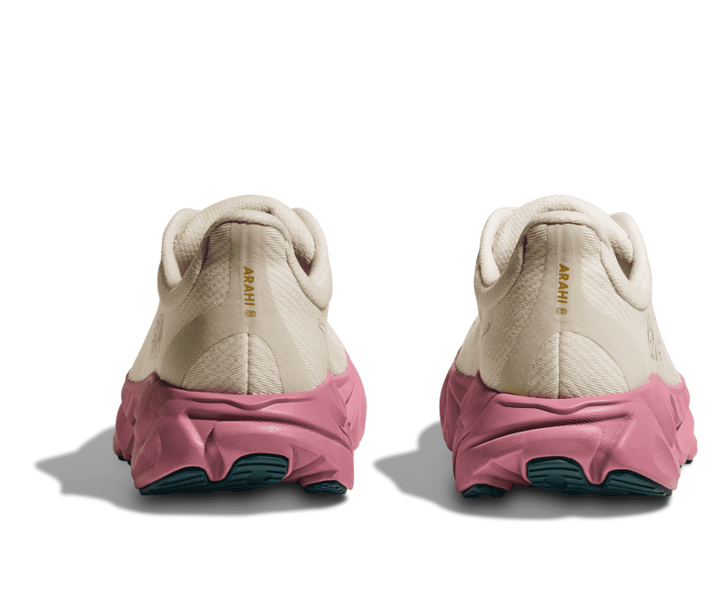 Hoka Arahi 8 Women's Supportive Running Shoes - Alabaster Lingonberry-5