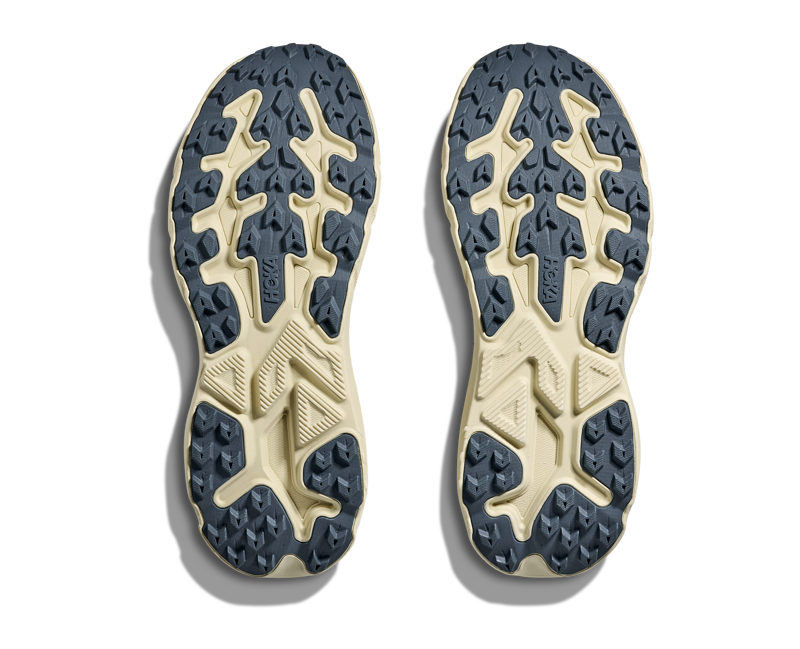 Hoka Challenger 8 Men's Trail Running Shoes - Faded Navy Pampass Grass-6