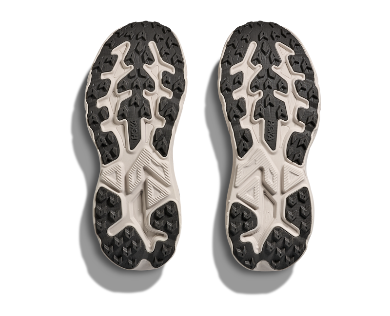 Hoka Challenger 8 Women's Trail Running Shoes - Stucco Asphalt Grey-6