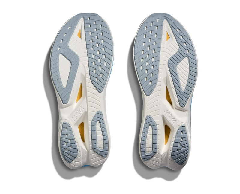 Hoka Mach X 3 Women's Tempo Running Shoes - White Alabaster-7