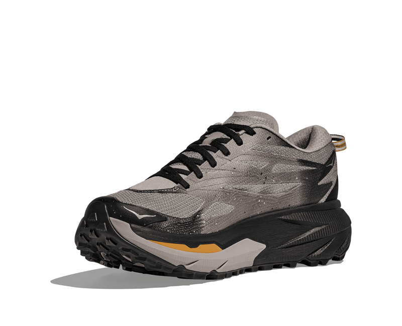 Hoka Mafate 5 Men's Trail Running Shoes - Cement Black-3