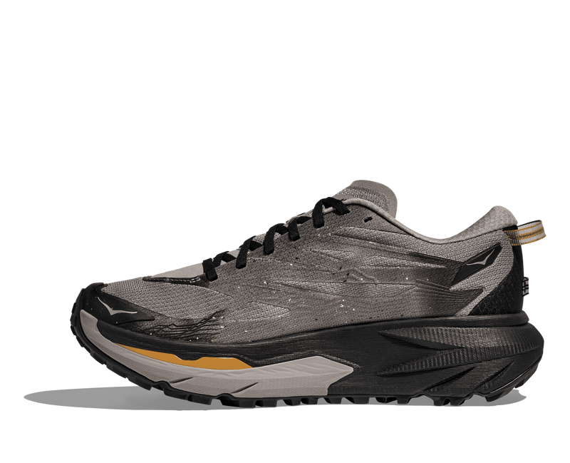 Hoka Mafate 5 Men's Trail Running Shoes - Cement Black-2