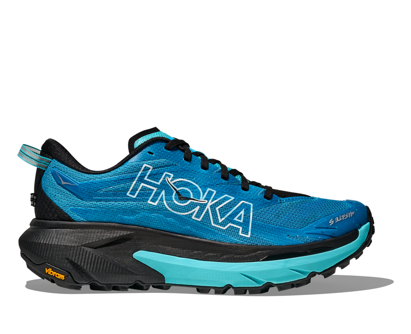 Hoka Mafate 5 Men's Trail Running Shoes - Skyward Blue Black