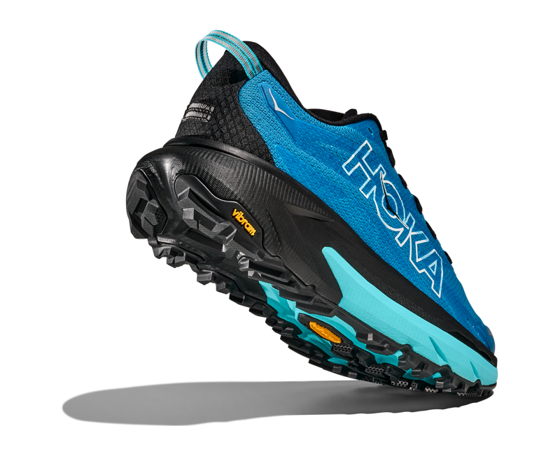 Hoka Mafate 5 Men's Trail Running Shoes - Skyward Blue Black-4