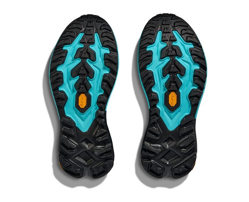 Hoka Mafate 5 Men's Trail Running Shoes - Skyward Blue Black-7