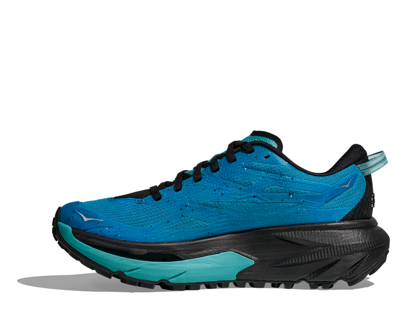Hoka Mafate 5 Men's Trail Running Shoes - Skyward Blue Black-2