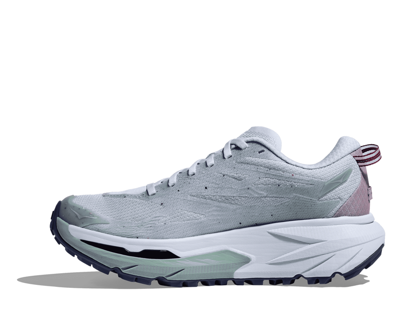 Hoka Mafate 5 Women's Trail Running Shoes - Ambient Blue Rosemary-2