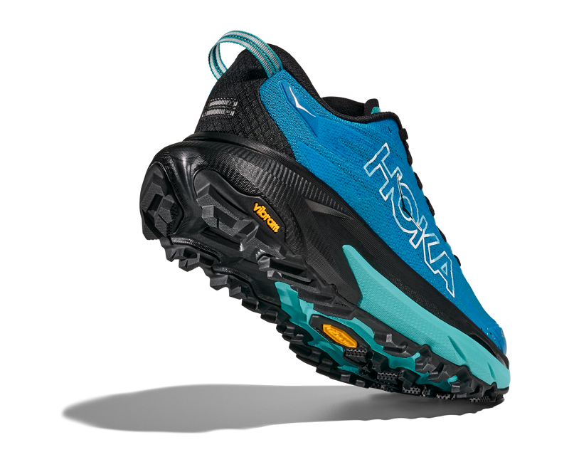 Hoka Mafate 5 Women's Trail Running Shoes - Skyward Blue Black -4