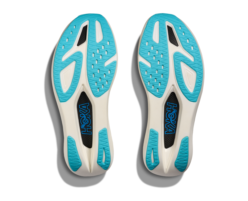 Hoka Rocket X 3 Unisex Carbon Fibre Race Day Shoe White Black-7