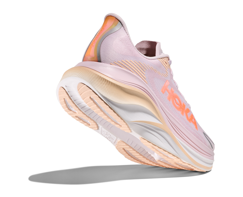 Hoka Skyward X 2 Women's Running Shoes - Lilac Cream Tangerine Glow-7