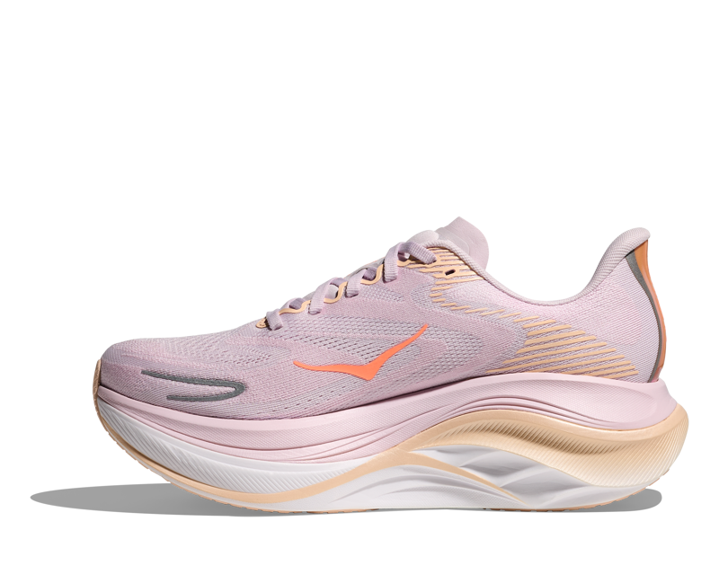 Hoka Skyward X 2 Women's Running Shoes - Lilac Cream Tangerine Glow-2