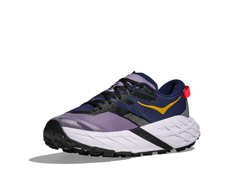 Hoka Speedgoat 7 Women's Trail Running Shoes - Berry Jam Starlight Glow-3