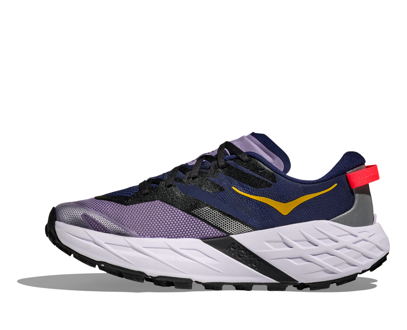 Hoka Speedgoat 7 Women's Trail Running Shoes - Berry Jam Starlight Glow-2