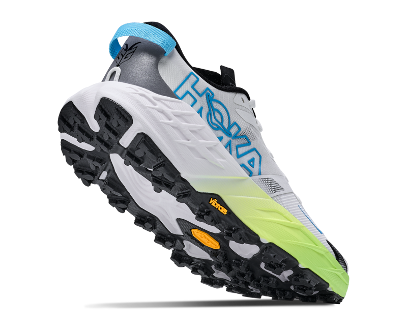 Hoka Speedgoat 7 Women's Trail Running Shoes - Frost Neon Yuzu-5