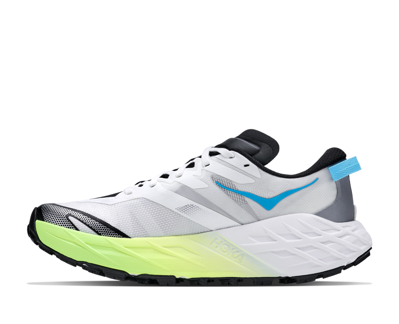 Hoka Speedgoat 7 Women's Trail Running Shoes - Frost Neon Yuzu-2