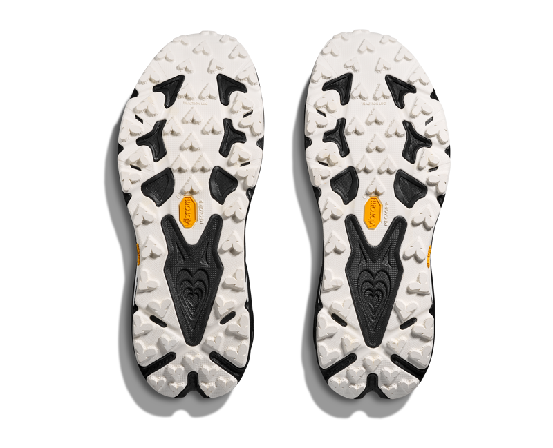 Hoka Speedgoat 7 WIDE Women's Trail Running Shoes - Black White-5