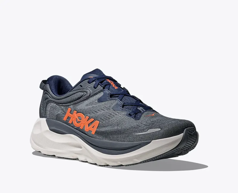 Hoka Gaviota 6 Men's Supportive Running Shoes - Midnight Blue Faded Navy-1
