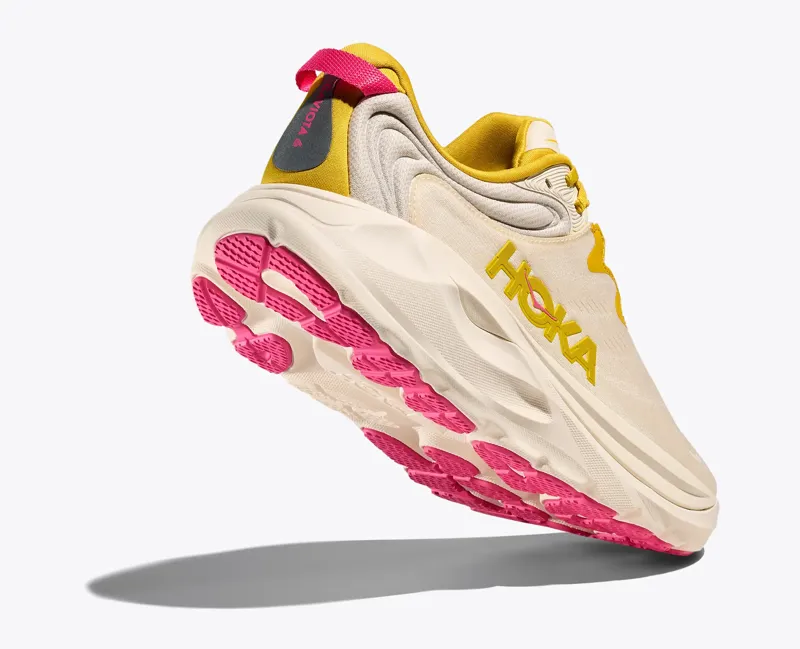 Hoka Gaviota 6 Women's Supportive Running Shoes - Birch Yellow Gold-1