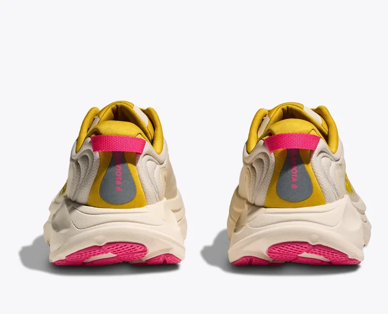 Hoka Gaviota 6 Women's Supportive Running Shoes - Birch Yellow Gold-4