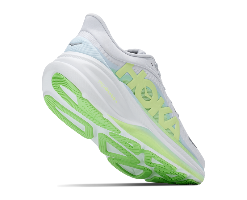 Hoka Clifton PRO Wide Women's Running Shoes - Cosmic Grey Neon Yuzu-5