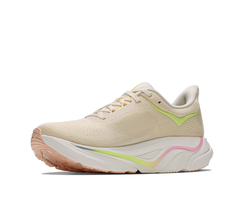 Hoka Arahi 9 Women's Supportive Running Shoes - Vintage Yellow Alabaster-3